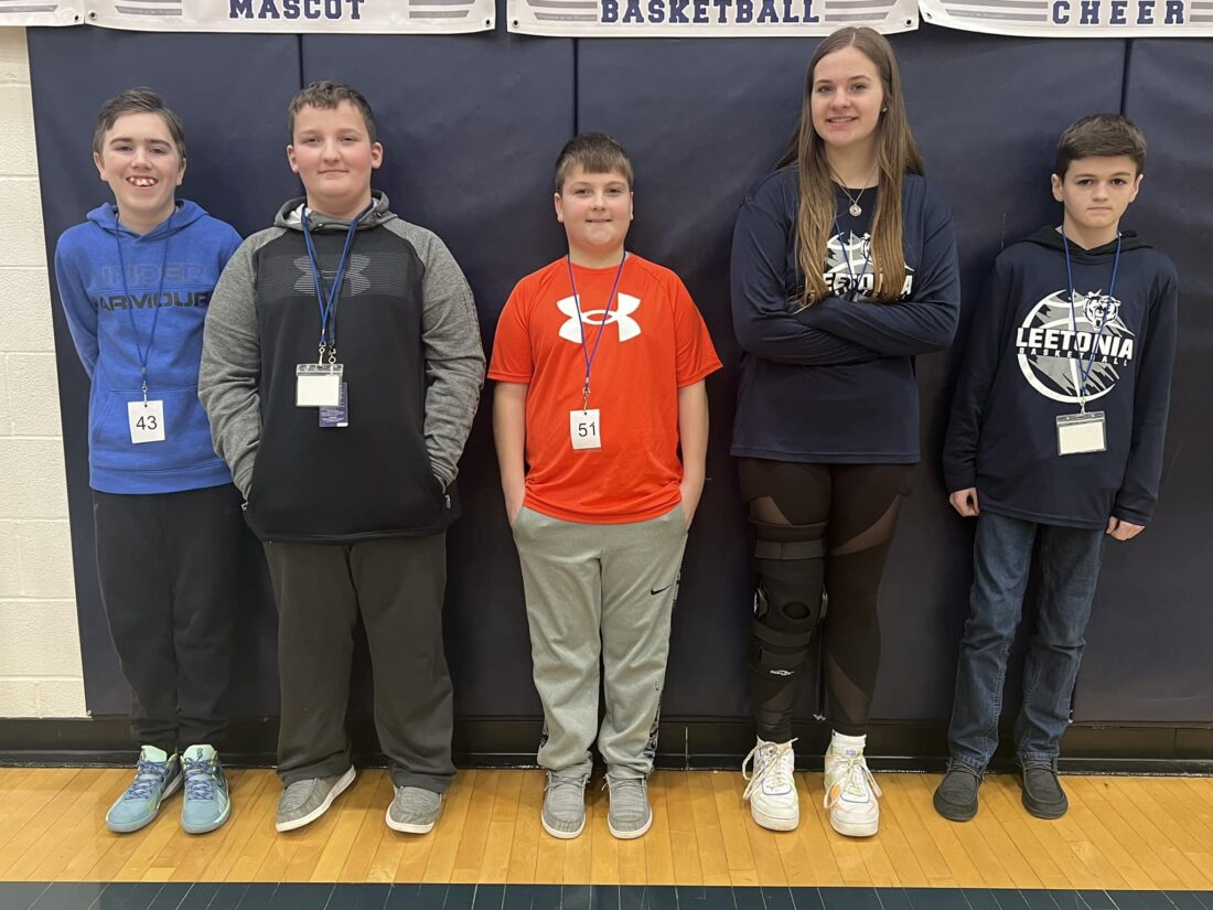 Leetonia Middle School Spelling Bee winner News, Sports, Jobs Salem